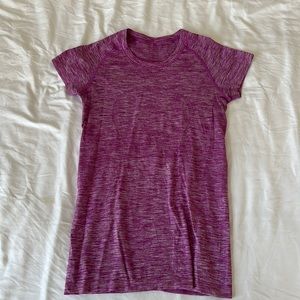 lululemon swiftly tech tee, size 6, like new